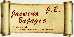Jasmina Bujagić vizit kartica